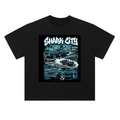 Heavyweight Drop Shoulder Cotton T-Shirt