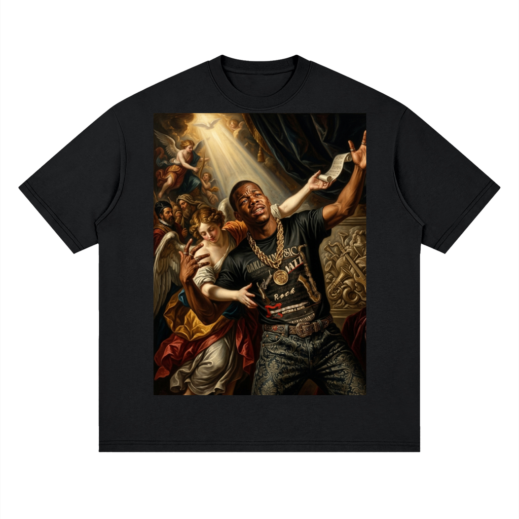 Streetwear Loose Drop Shoulder T-Shirt