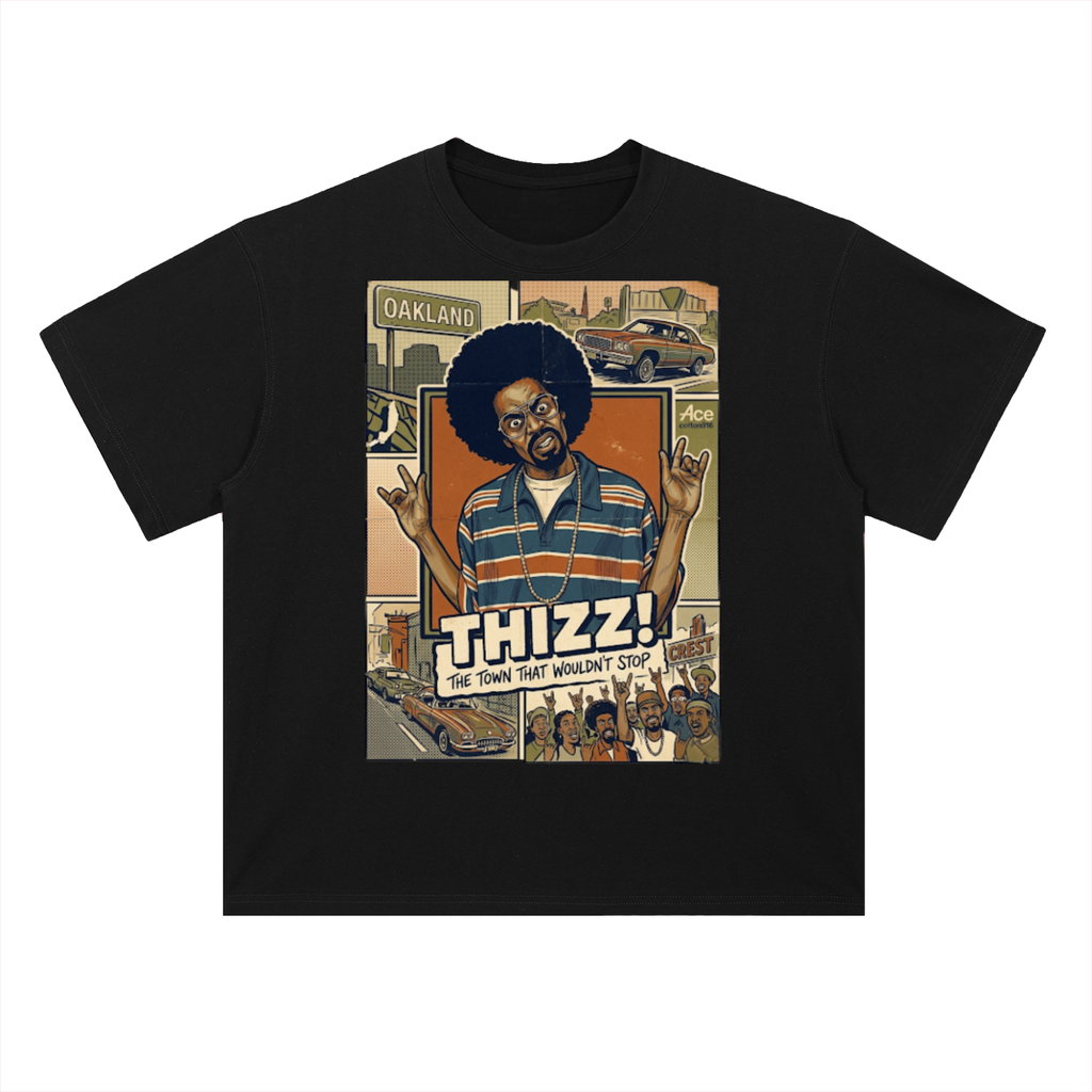 Heavyweight Drop Shoulder Cotton T-Shirt