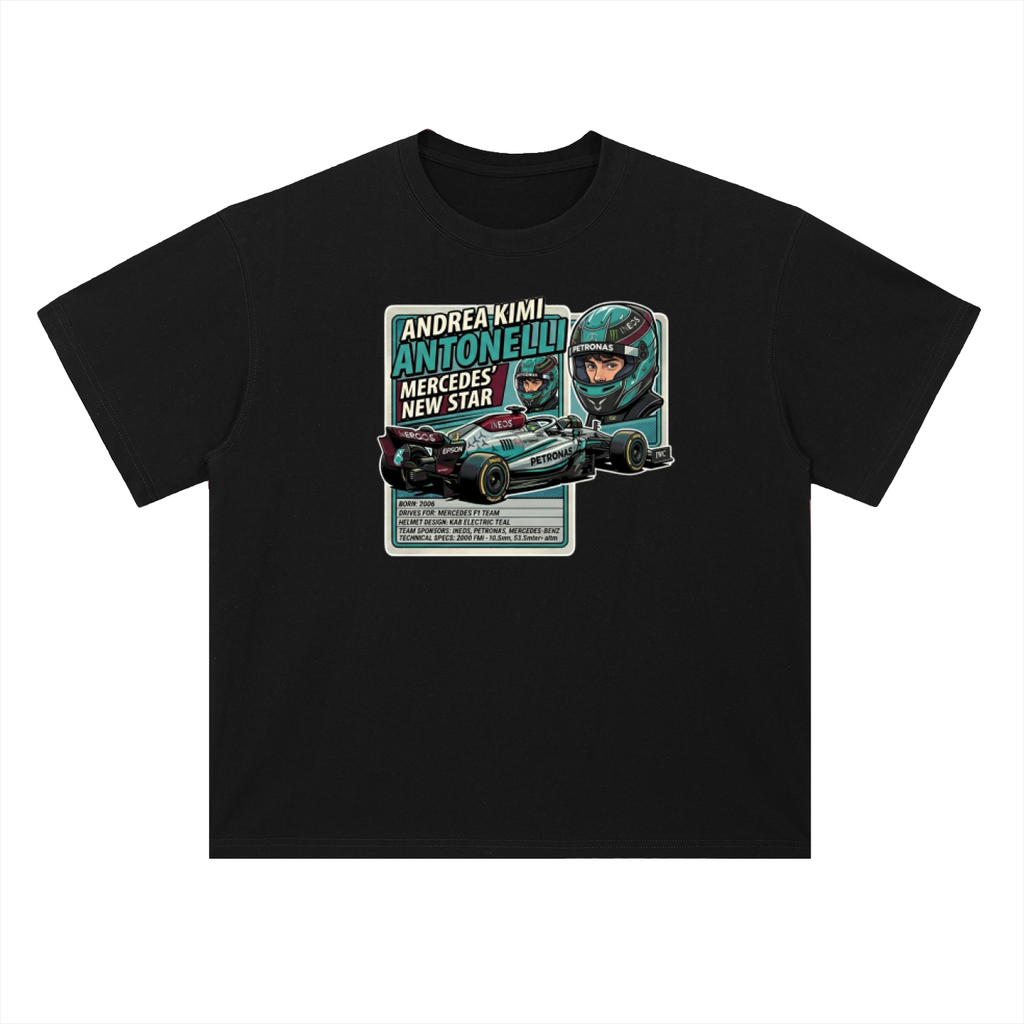 Heavyweight Drop Shoulder Cotton T-Shirt