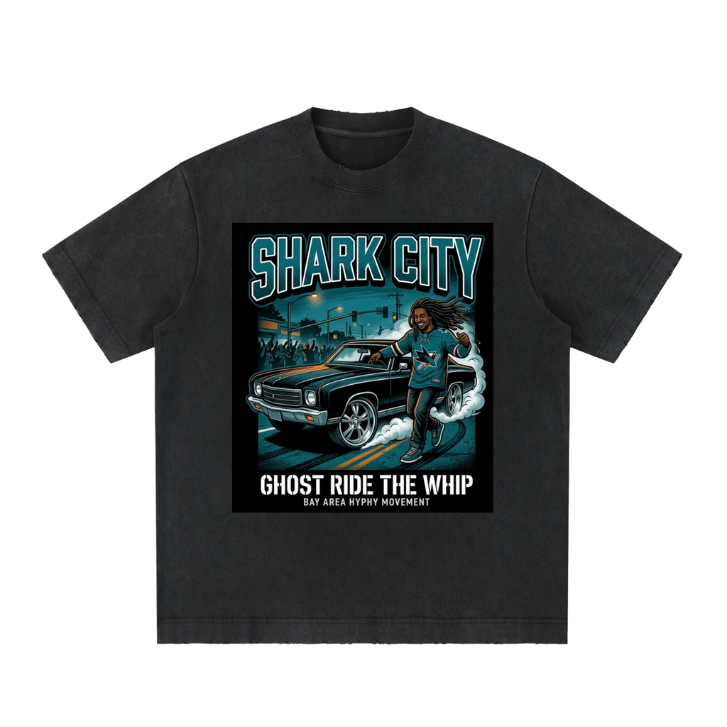 Heavyweight Vintage Washed Frayed T-Shirt