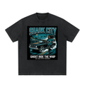 Heavyweight Vintage Washed Frayed T-Shirt