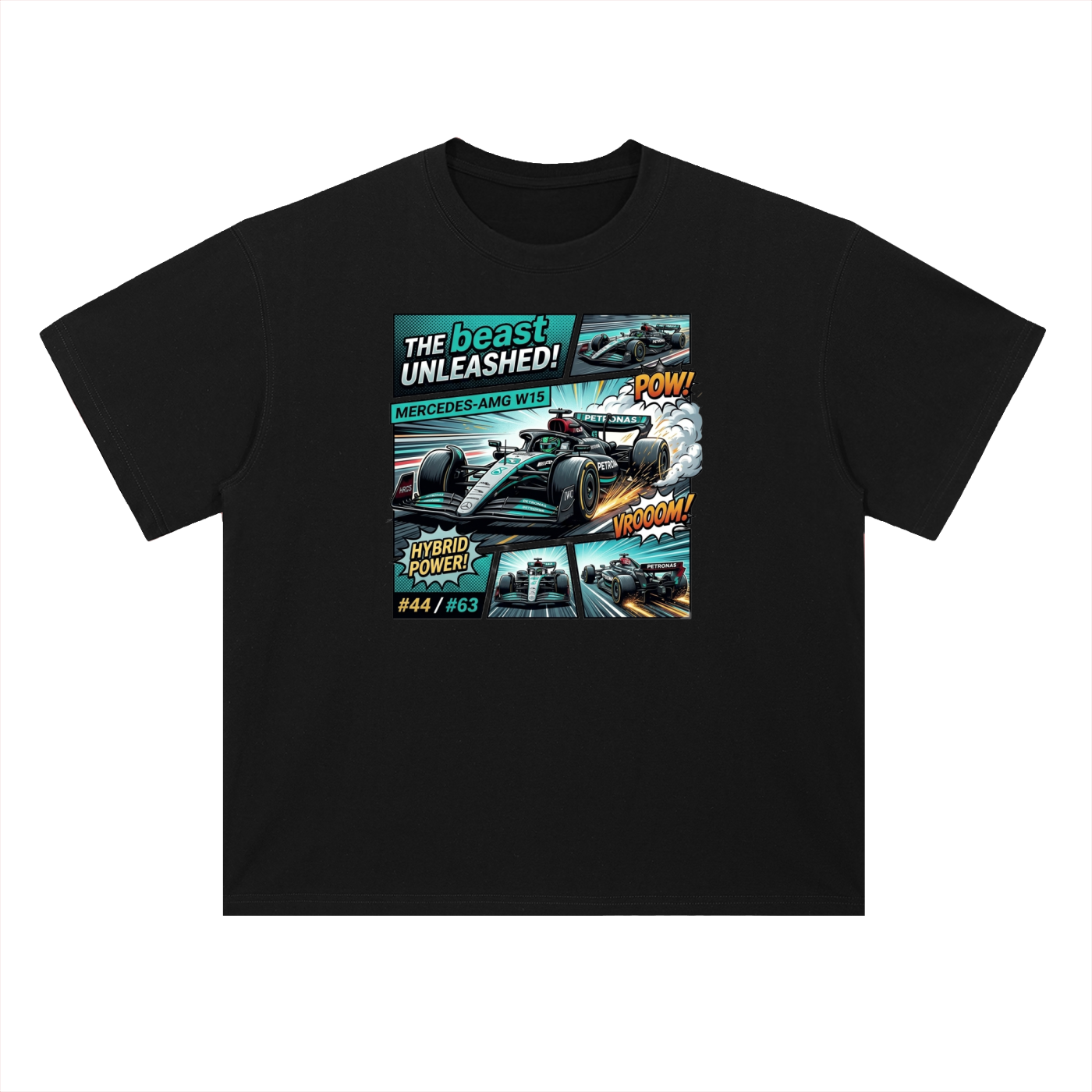 Heavyweight Drop Shoulder Cotton T-Shirt