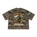 Unisex Boxy Camo Print T-Shirt