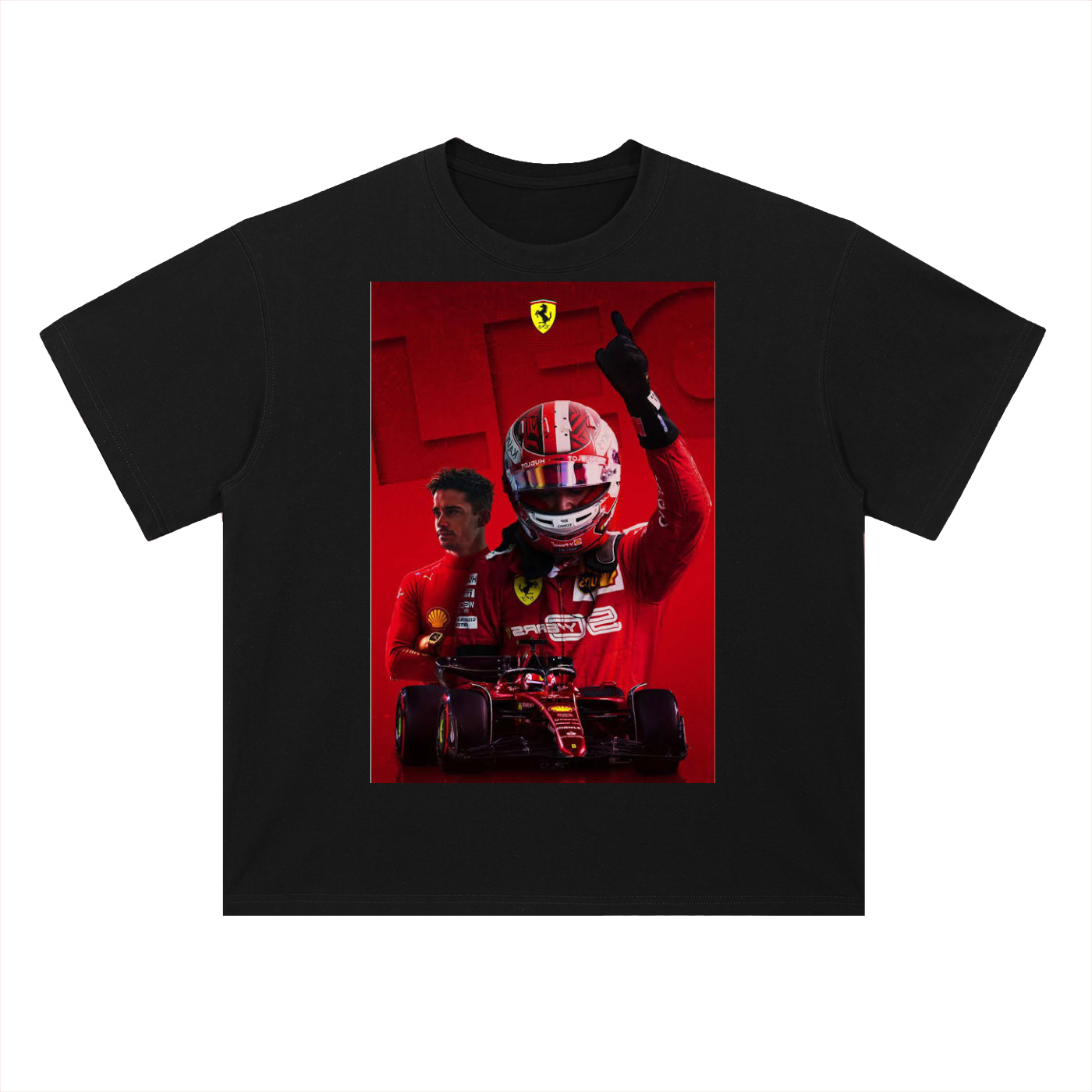 Heavyweight Drop Shoulder Cotton T-Shirt