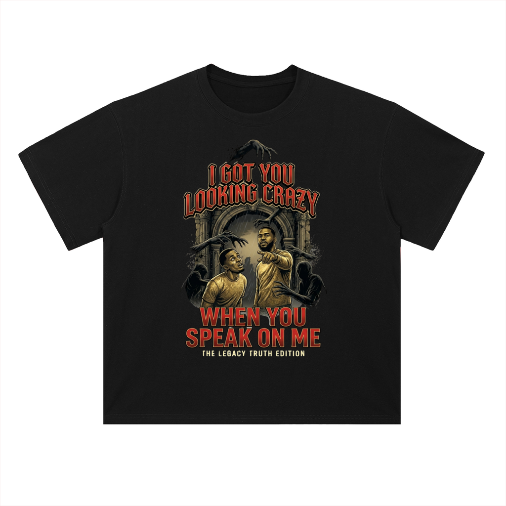 Heavyweight Drop Shoulder Cotton T-Shirt