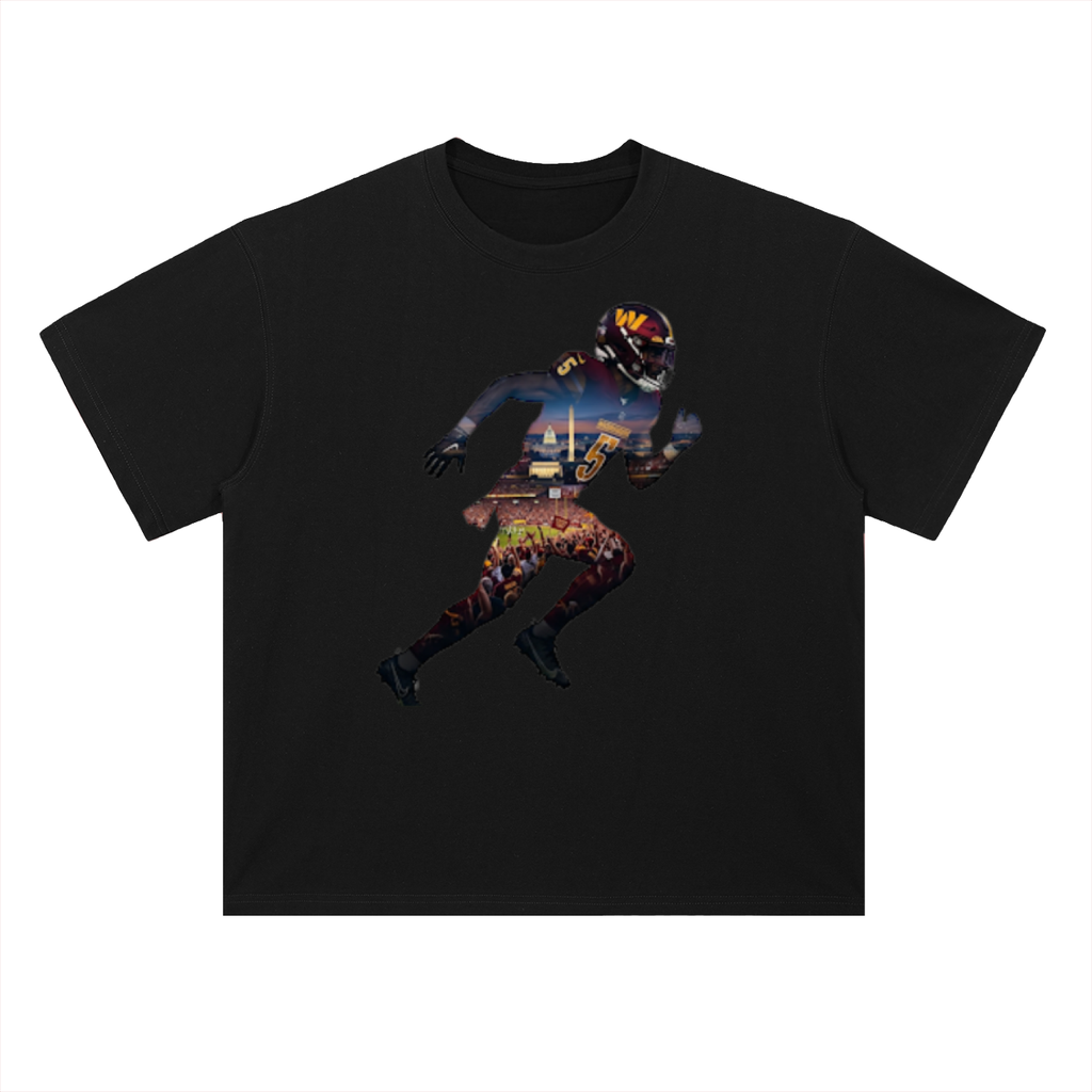 Heavyweight Drop Shoulder Cotton T-Shirt