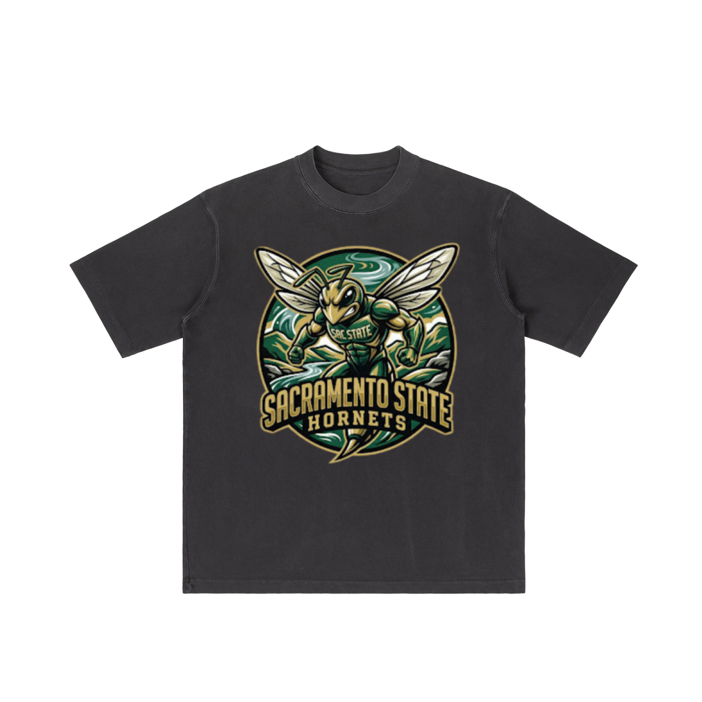Vintage Wash Drop Shoulder T-shirt