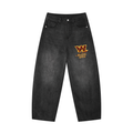 Men's Sunfade Vintage Wash Barrel Leg Jeans